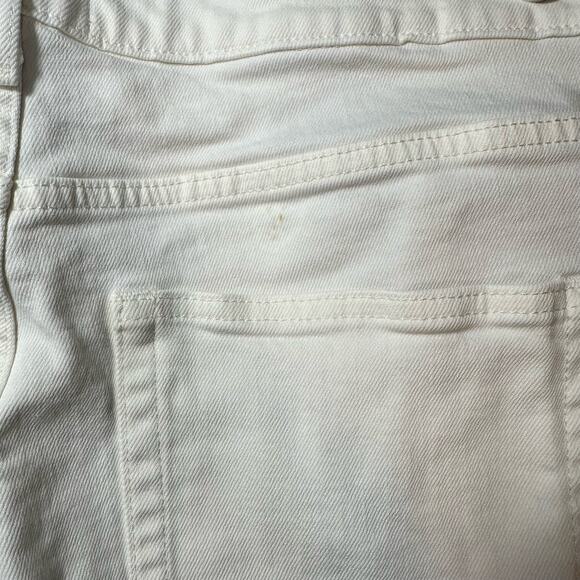 Everlane The Cheeky Jean White Crop Size 32 - Picture 6 of 13